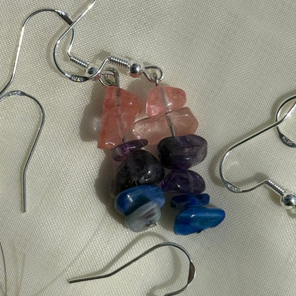 Rainbow Crystal Earrings