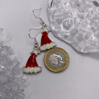 Santa Hat Earrings