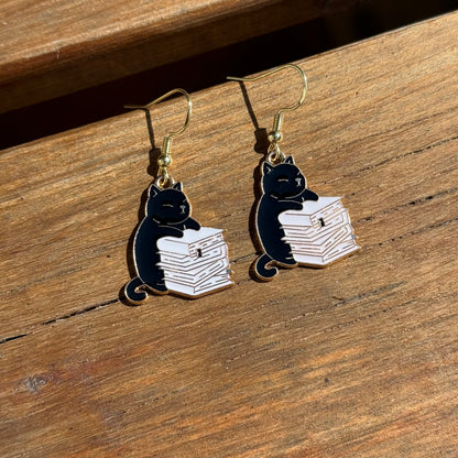 Self Care Cats Earrings