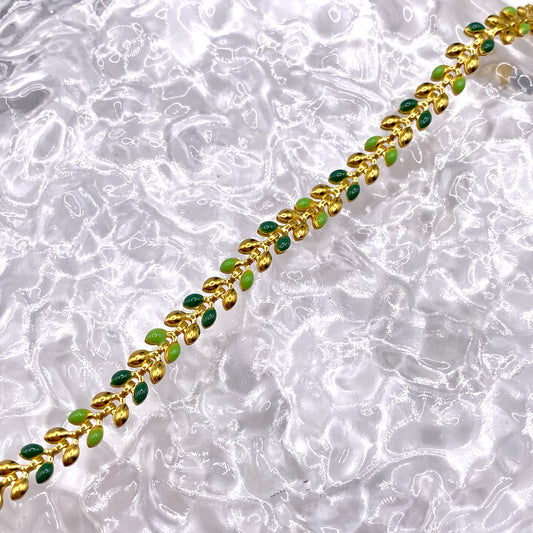 Gold Ivy Bracelet