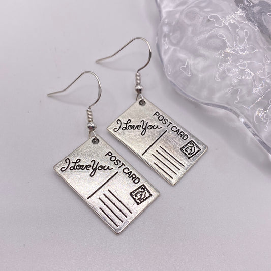 Postcard Earrings
