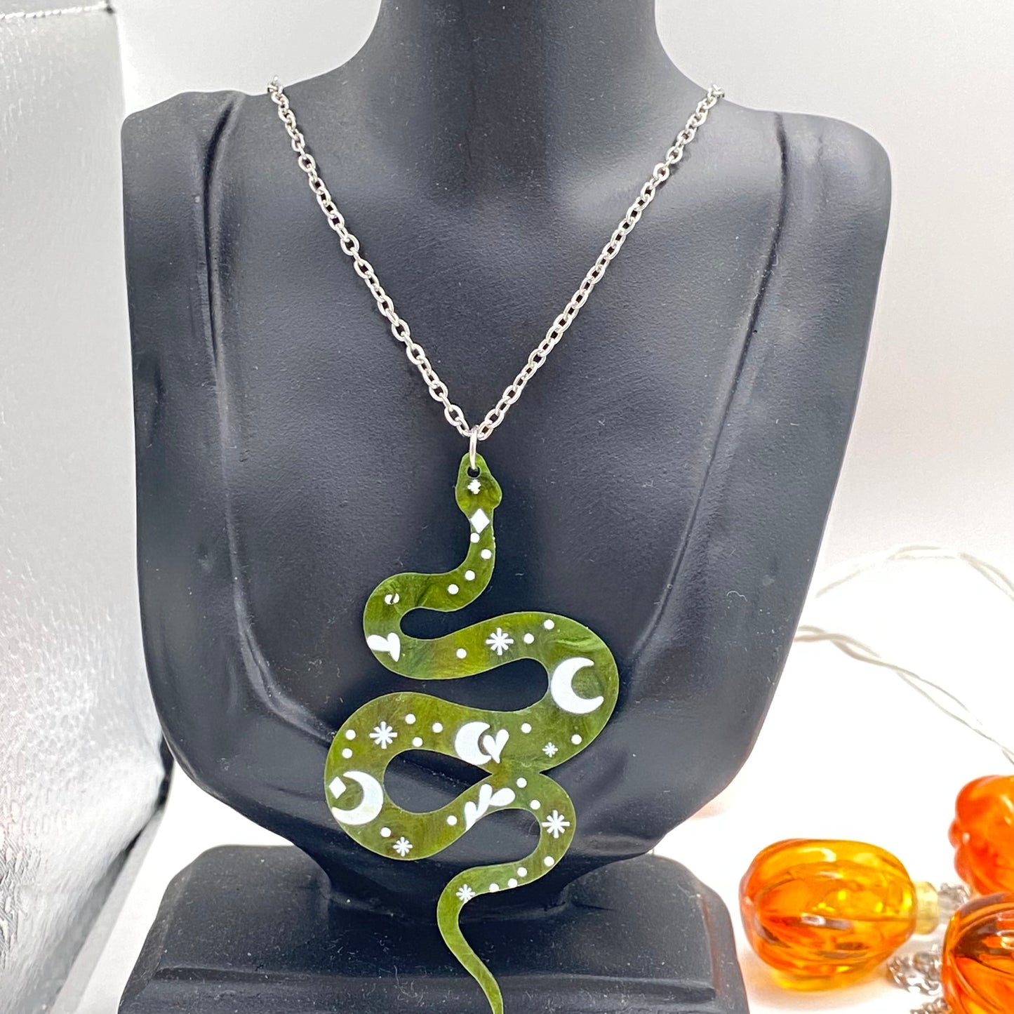 Colourful Snake Necklace