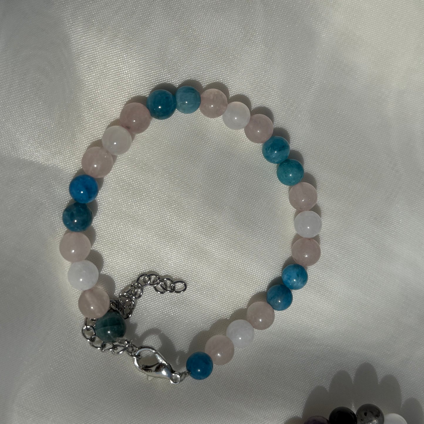 Round Rainbow Crystal Bracelets