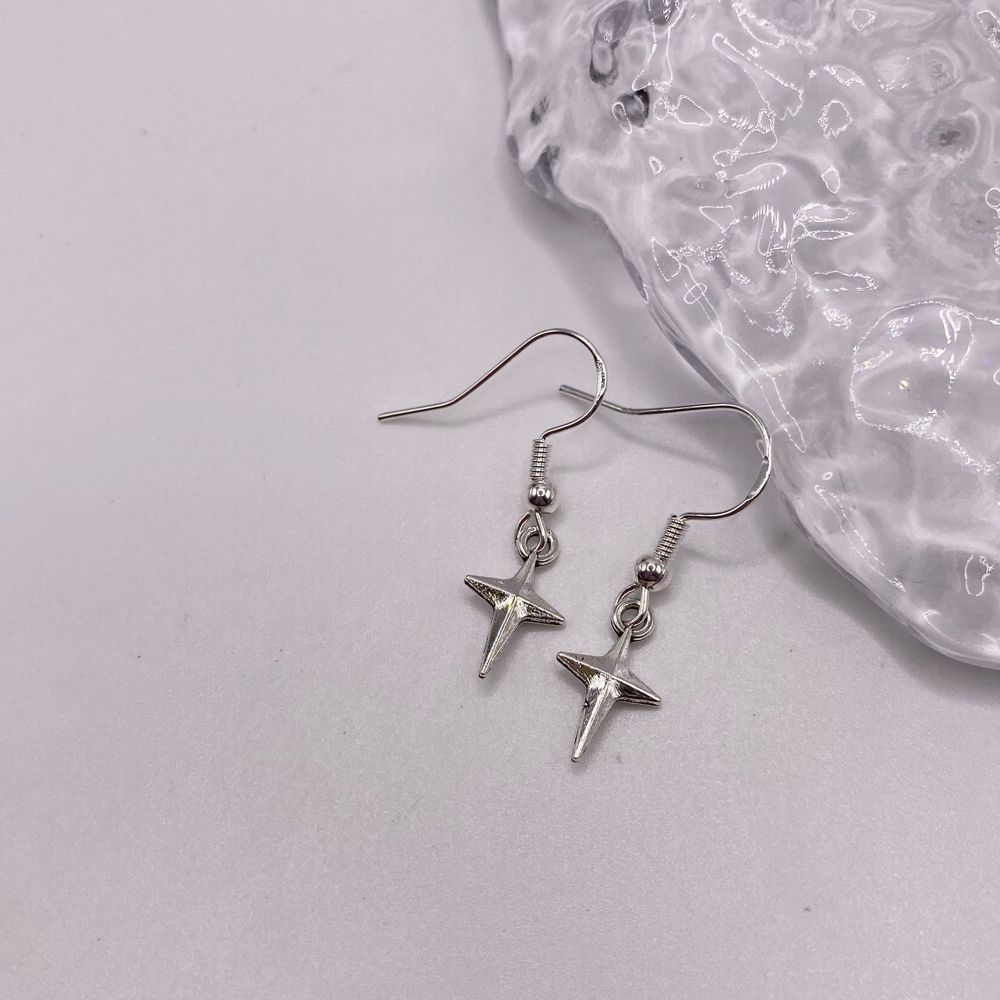 Small Star Earrings