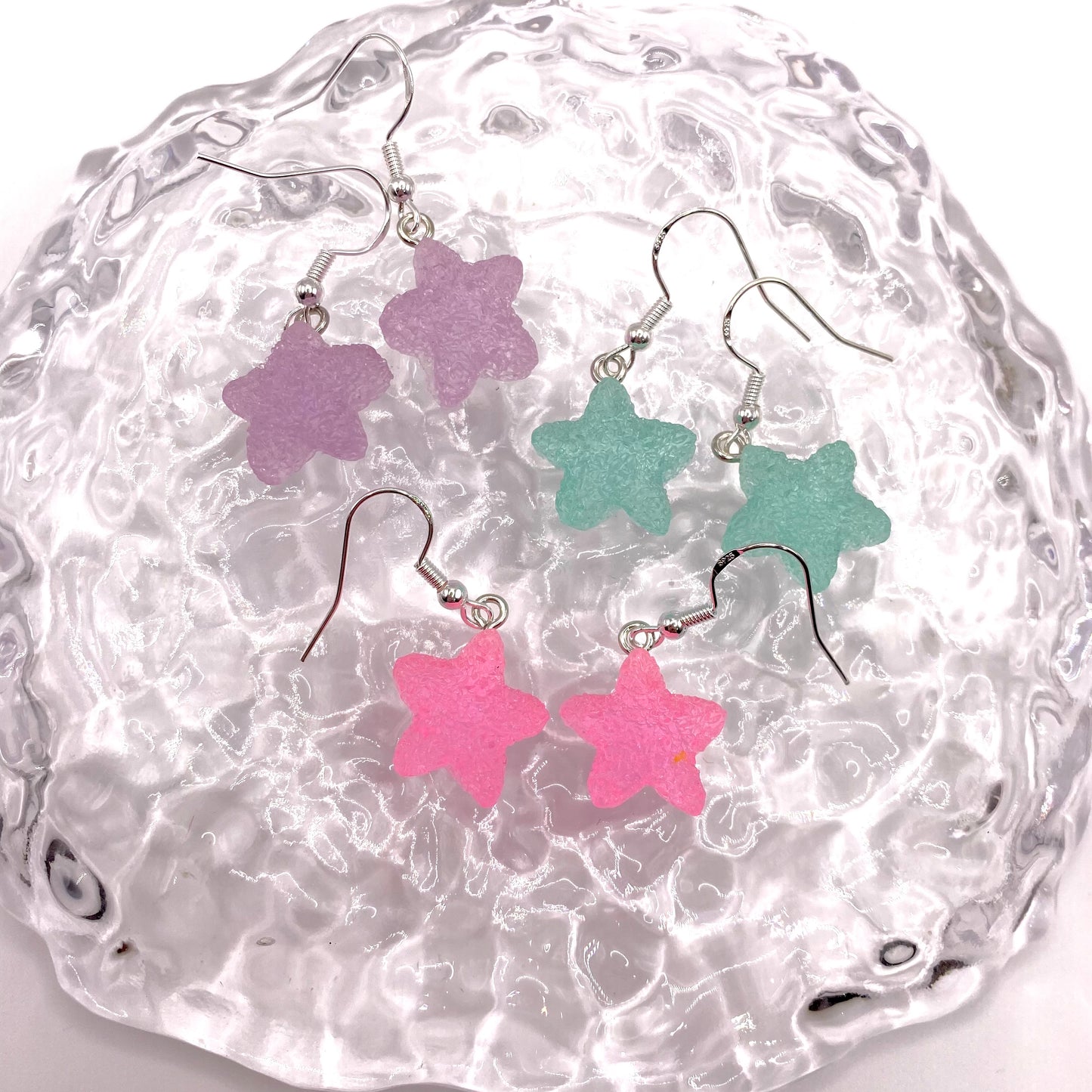 Colourful Star Earrings