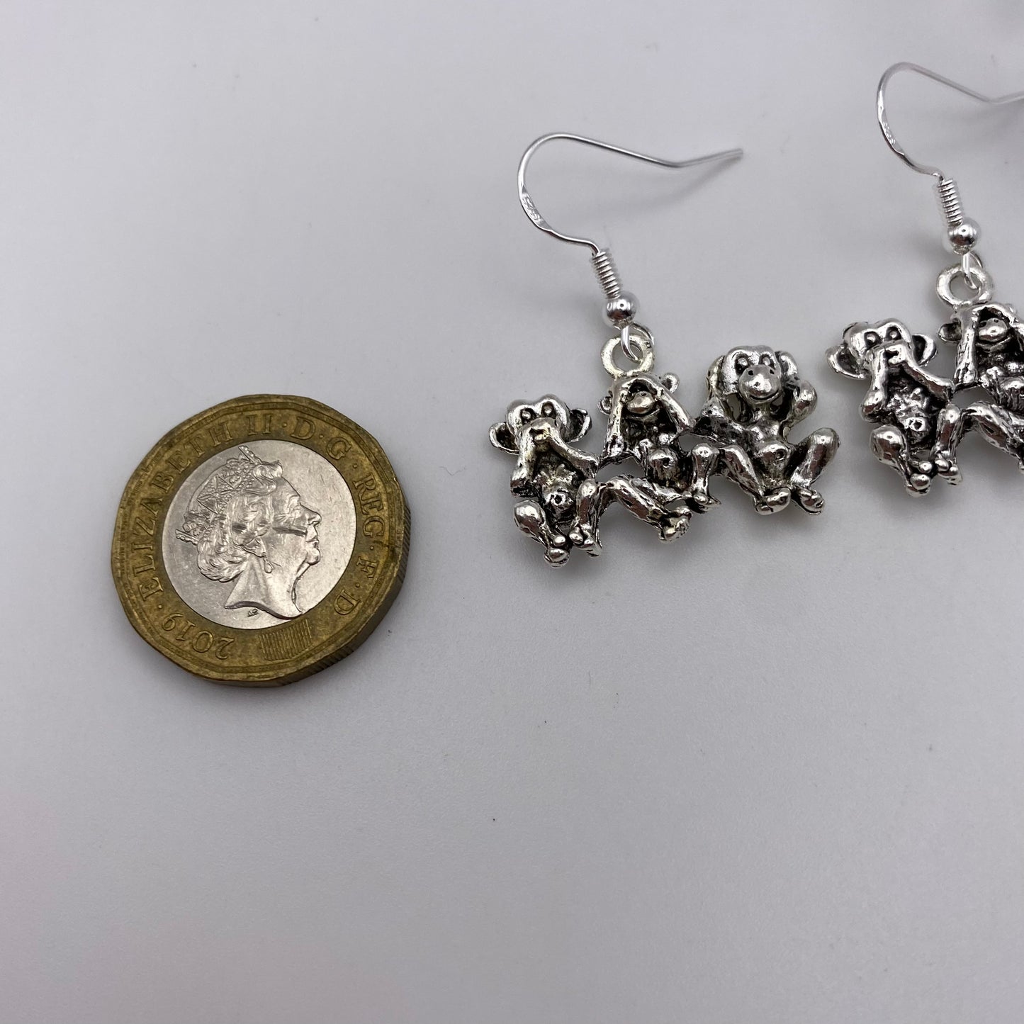 No Evil Monkeys Earrings