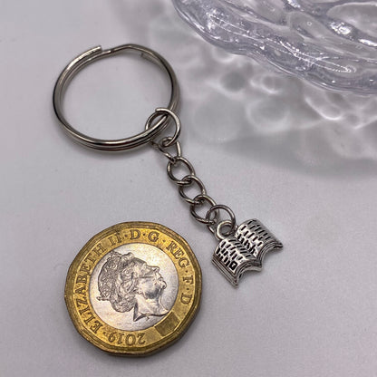 Small Book Keyring