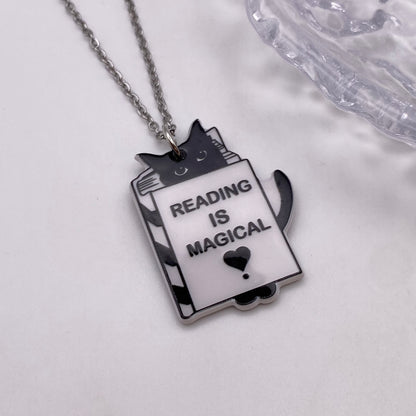 Reading is Magical Necklace