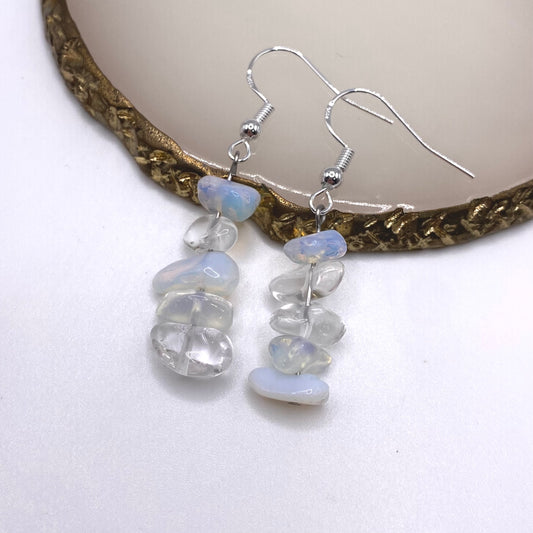 Opalite Crystal Earrings