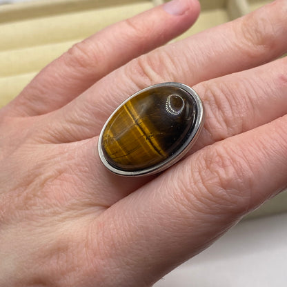 Tigers Eye Ring