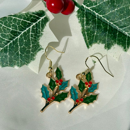 Christmas Nature Earrings