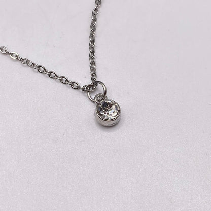 Gemstone Birthstone Crystal Necklace