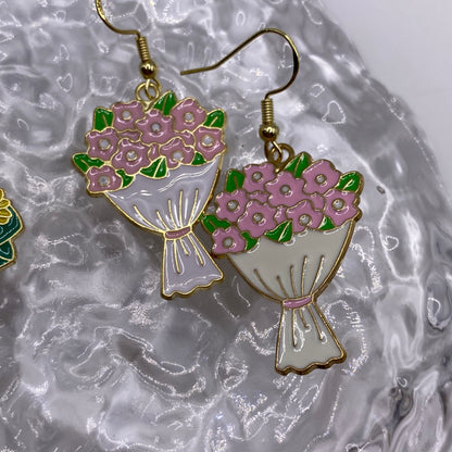 Flower Bouquet Earrings