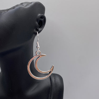 Big Moon Earrings
