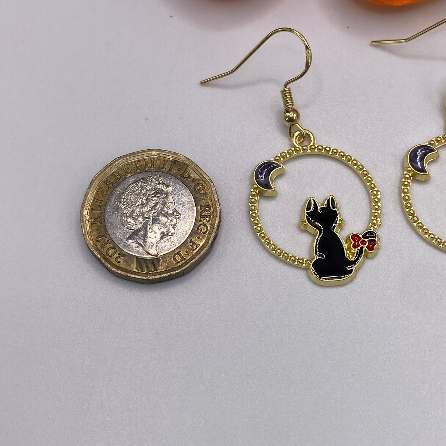 Cat Wreath Earrings