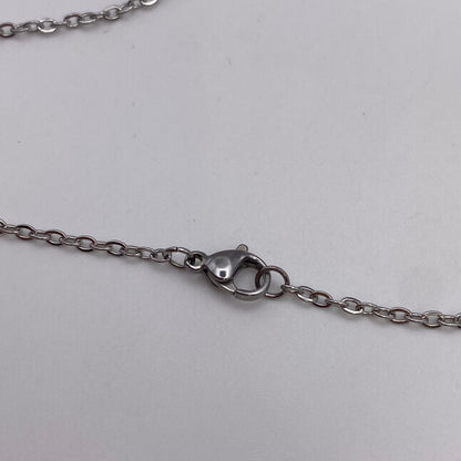 Silver Sunflower Necklace