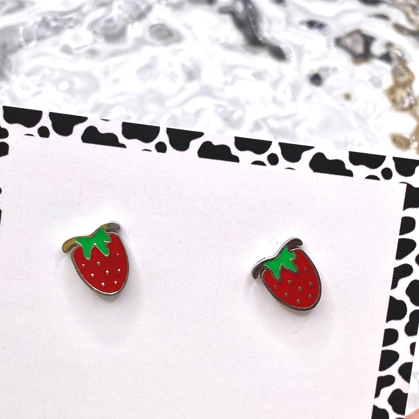 Strawberry Stud Earrings