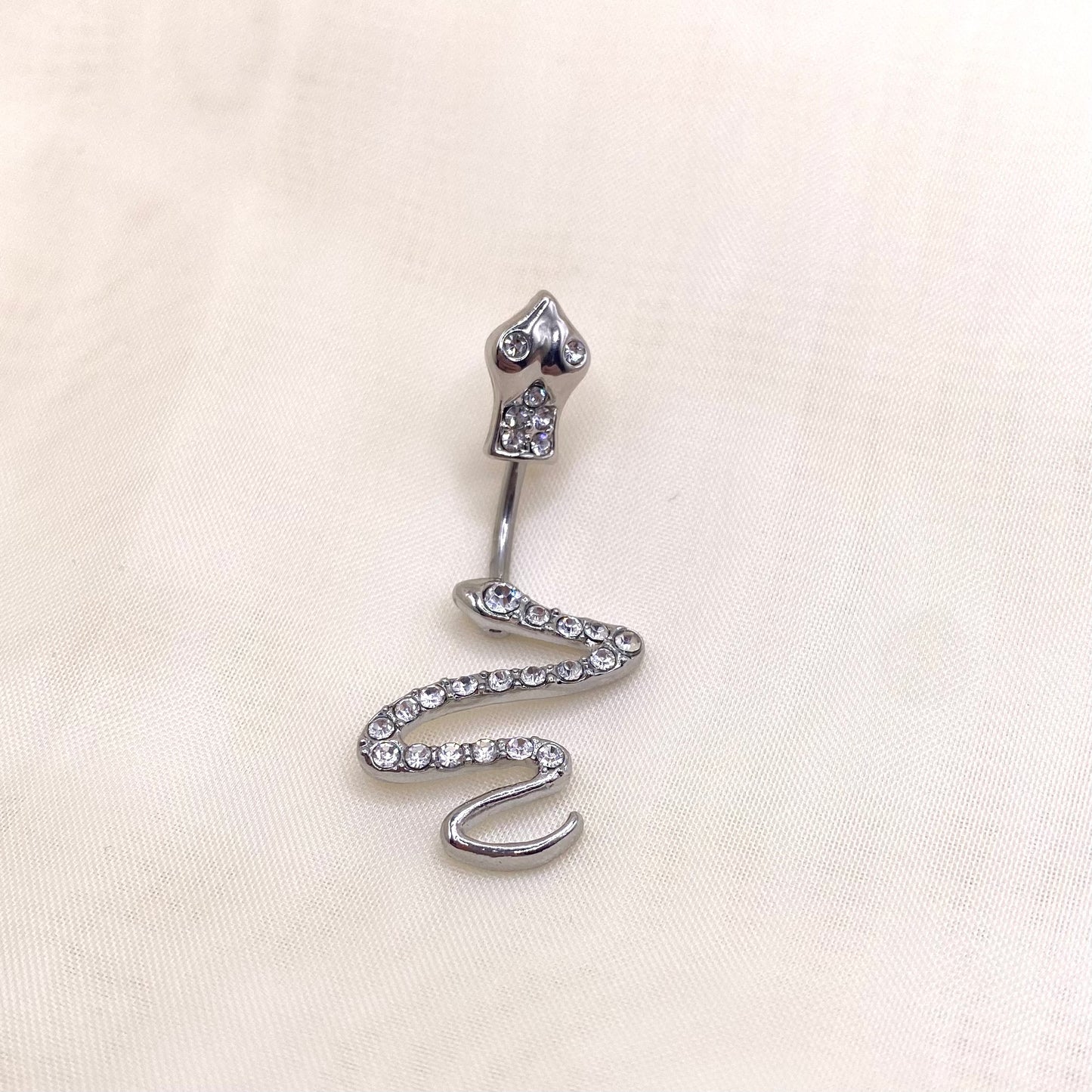 Snake Belly Bar Piercing