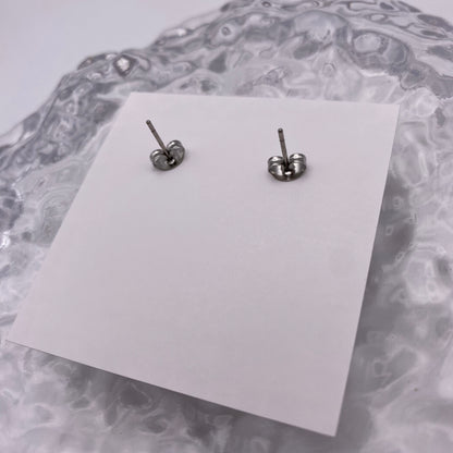 Comedy and Tragedy Theatre Mask Stud Earrings