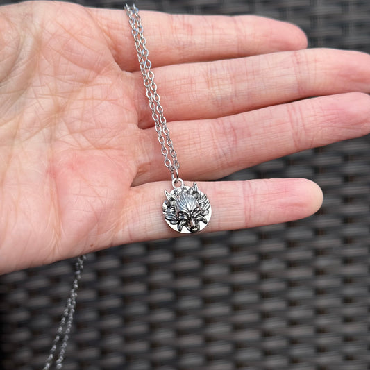 Wolf Head Necklace