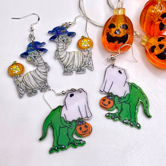 Dinosaur Costume Earrings