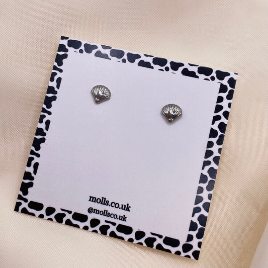 Small Shell Stud Earrings