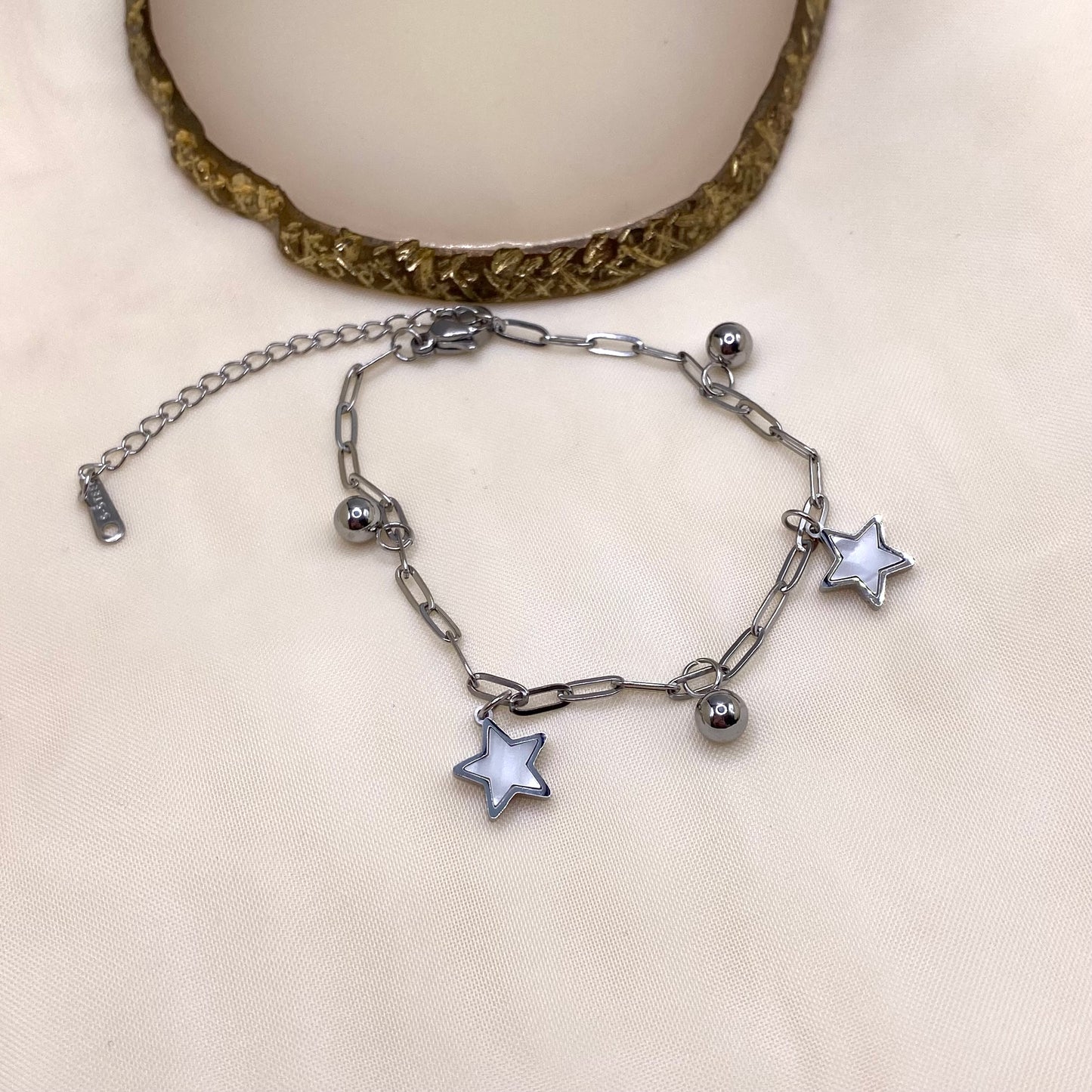 White Star Chain Bracelet