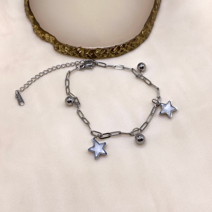 White Star Chain Bracelet