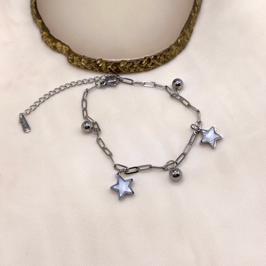 White Star Chain Bracelet