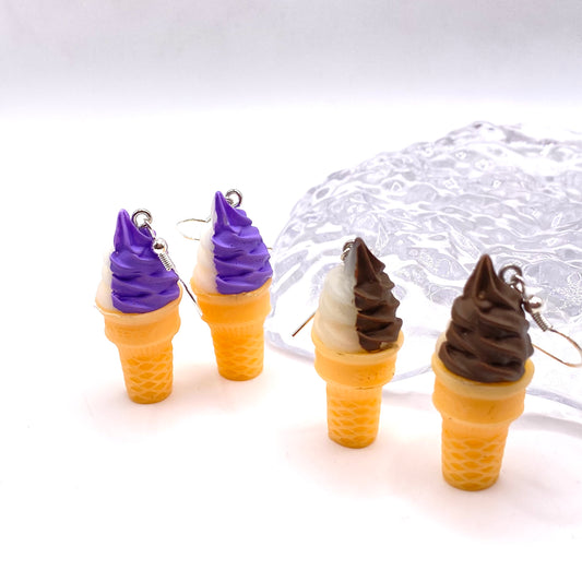 Ice Cream Swirl Earrings