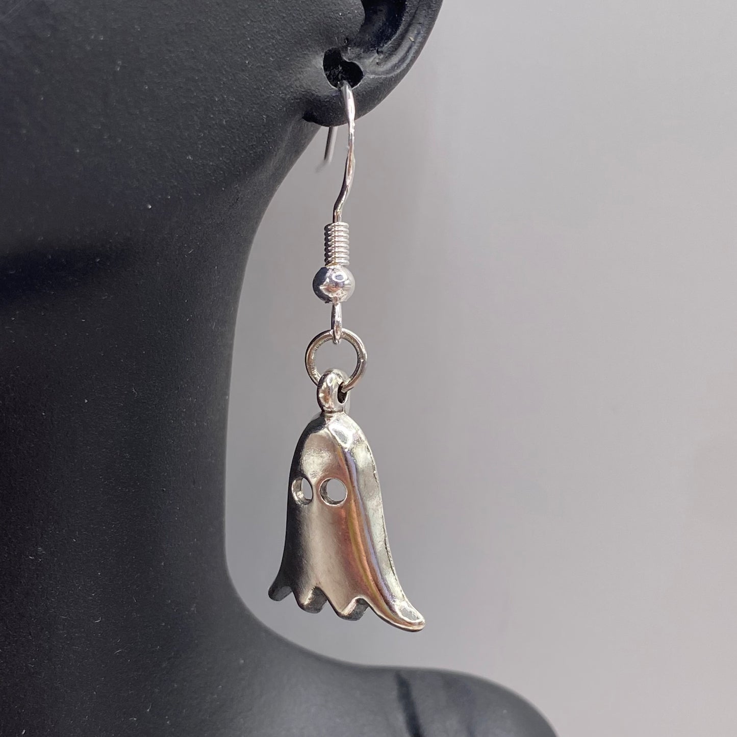 Silver Ghost Earrings