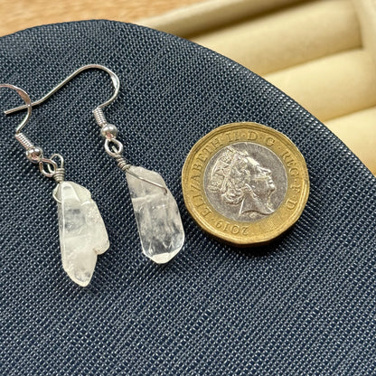 Clear Crystal Earrings