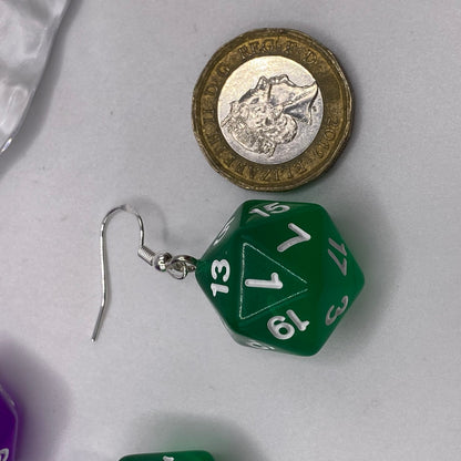 Playing Dice Earrings