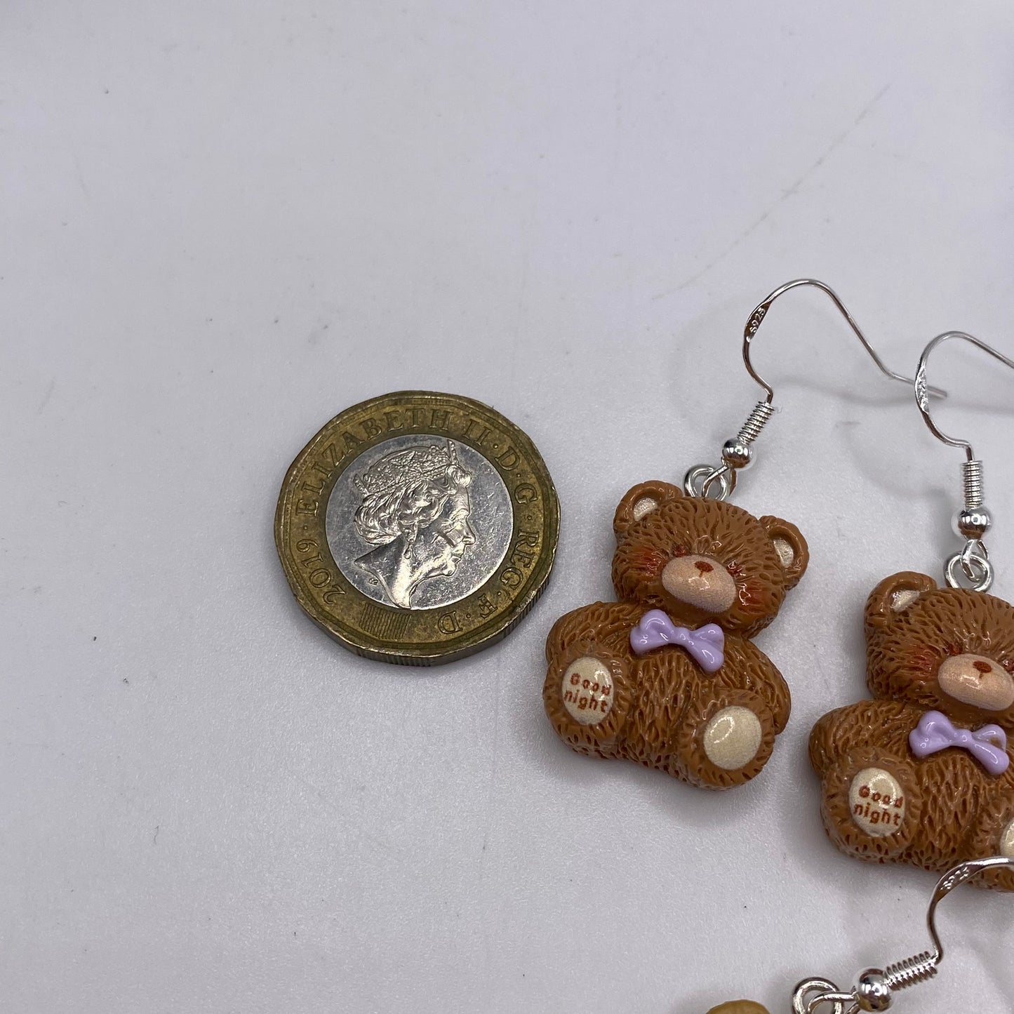 Teddy Bear Earrings