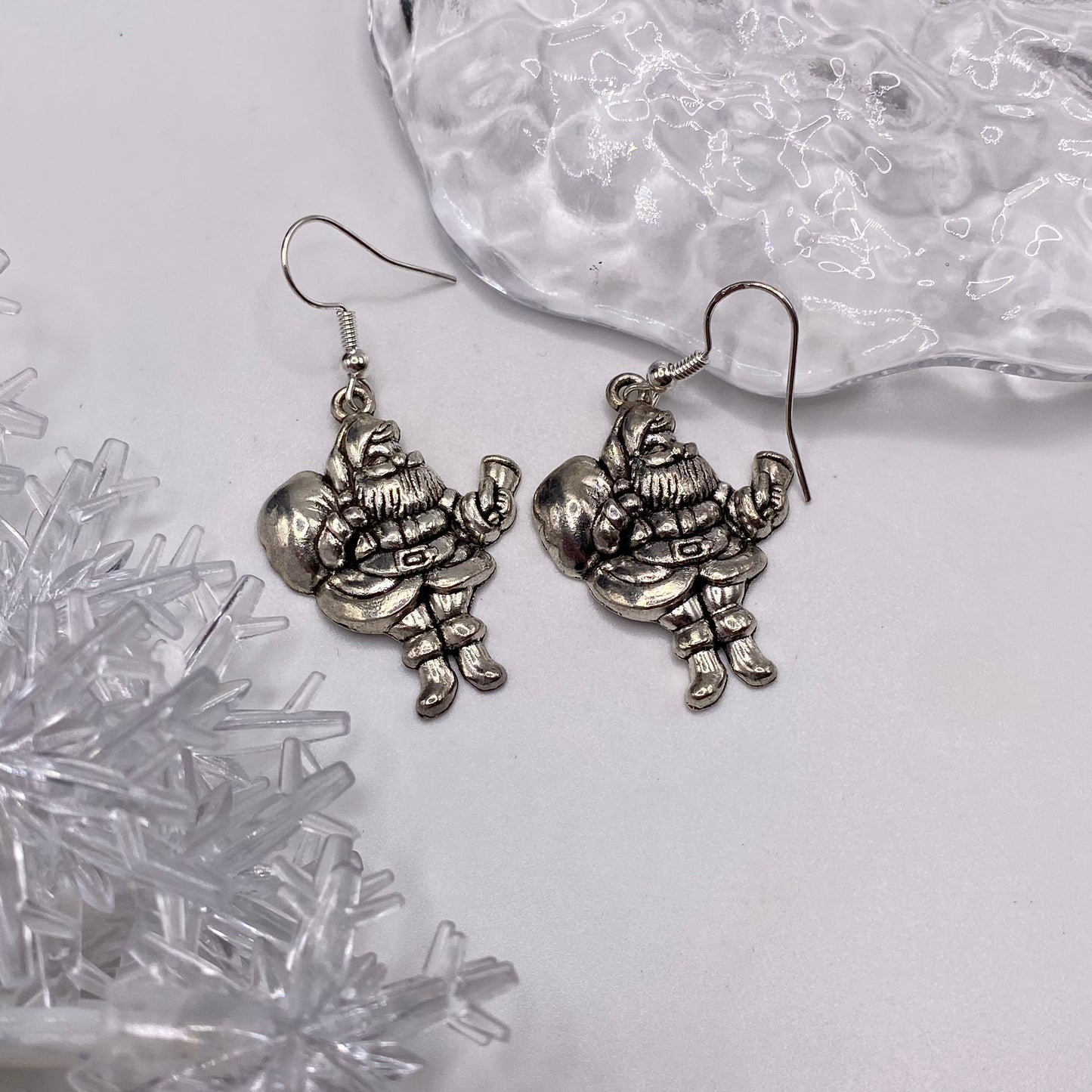 Santa Earrings