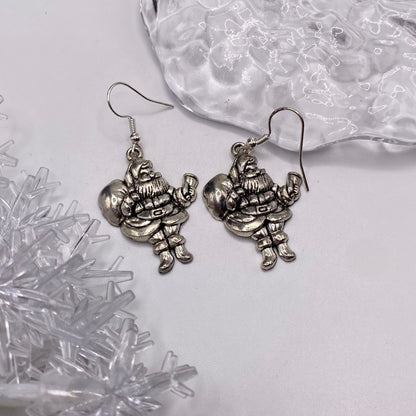 Santa Earrings