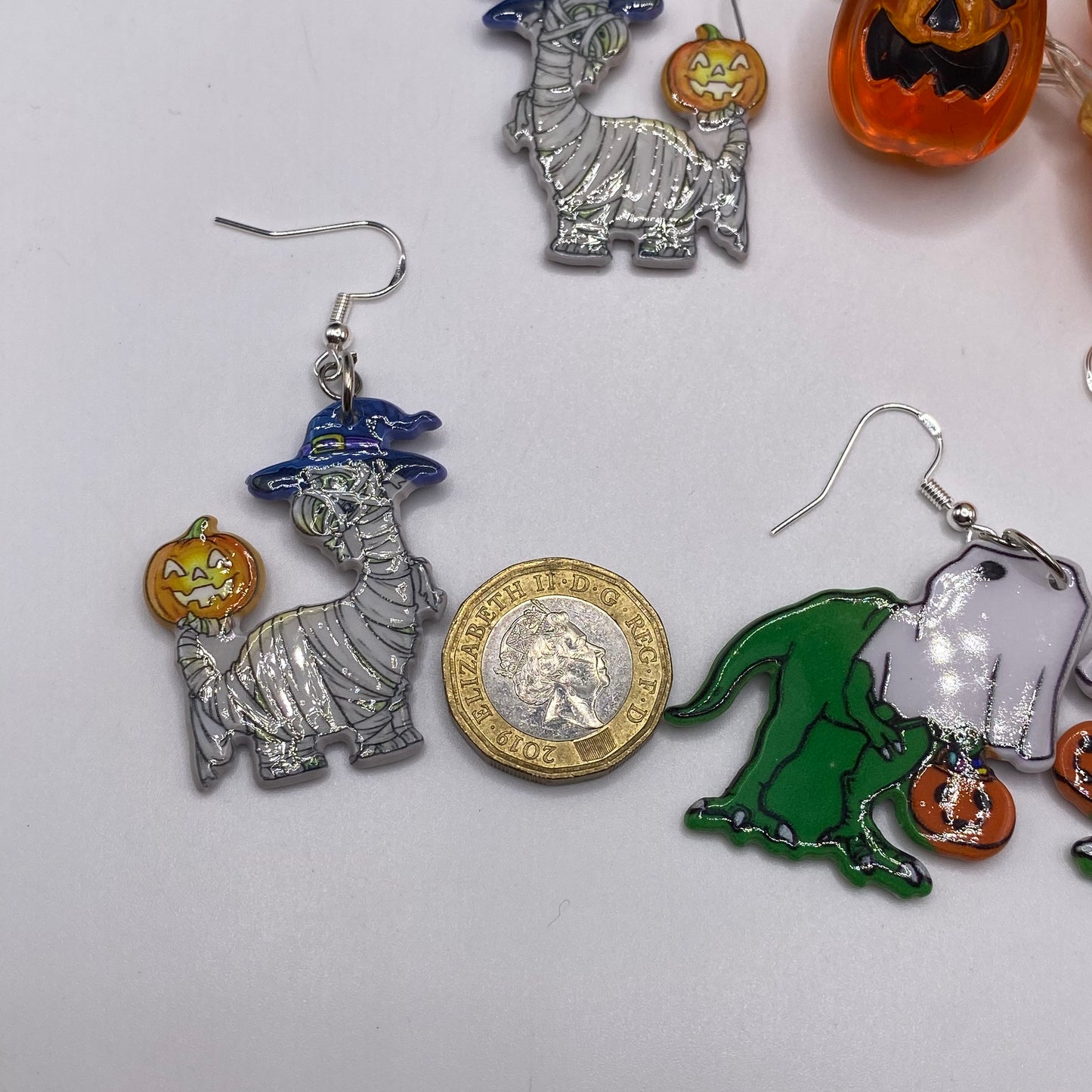 Dinosaur Costume Earrings