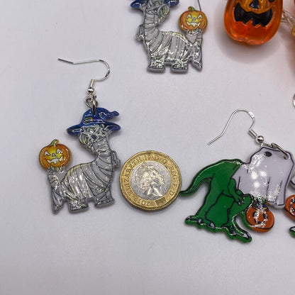 Dinosaur Costume Earrings