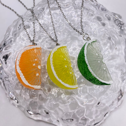 Fruit Slice Necklace