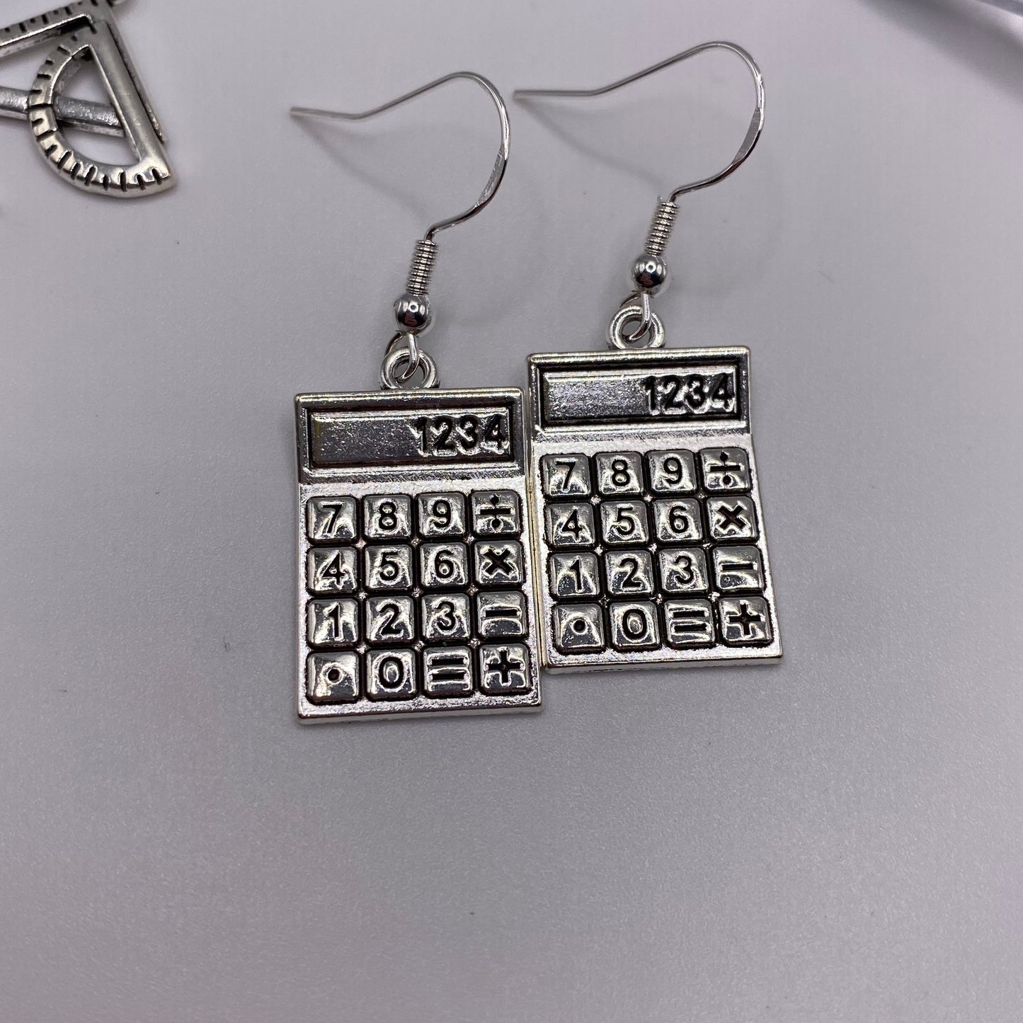 Maths Stationary Earrings