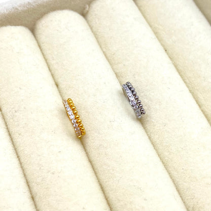 Diamanté Nose Septum Ear Hoop Ring