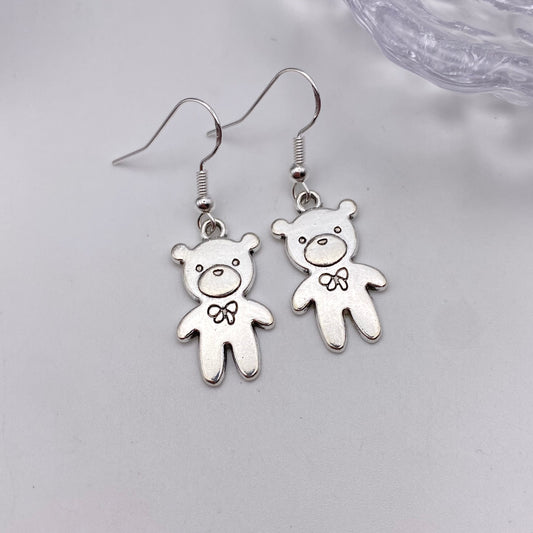 Teddy Bear Earrings