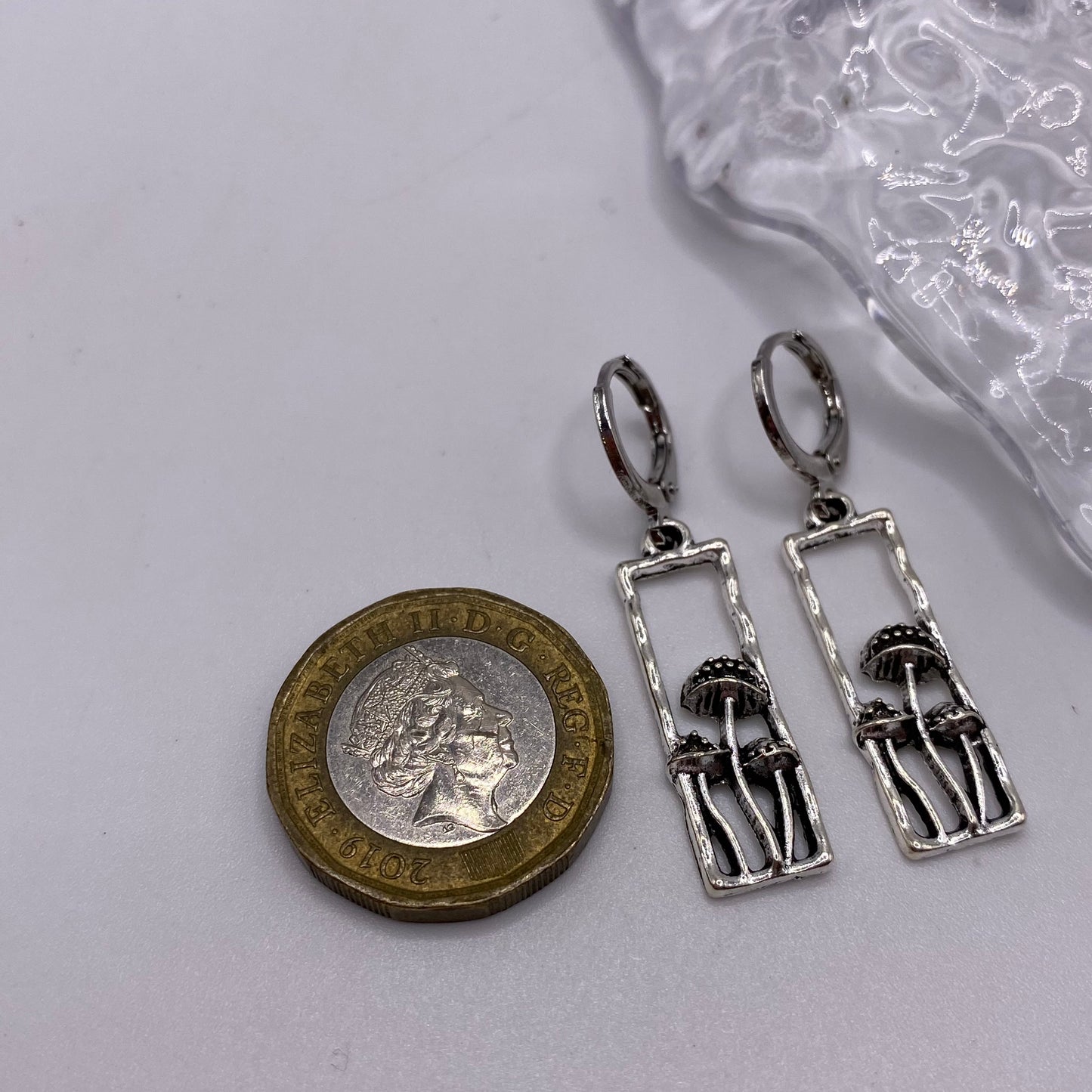 Mushroom Nook Huggie Hoop Earrings