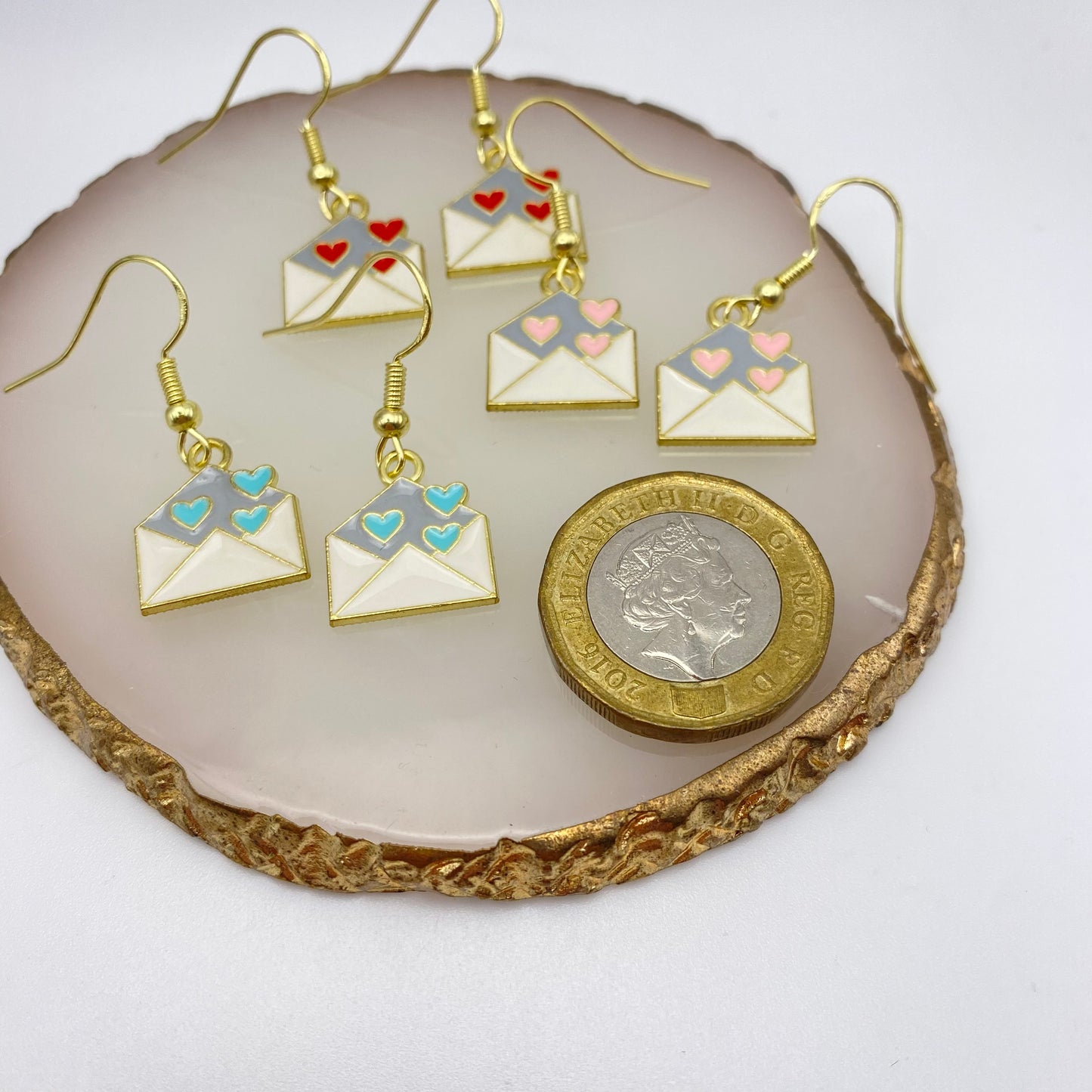 Sending Love Envelope Earrings