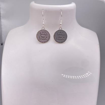 ‘A Family’s Love Is Forever’ Earrings