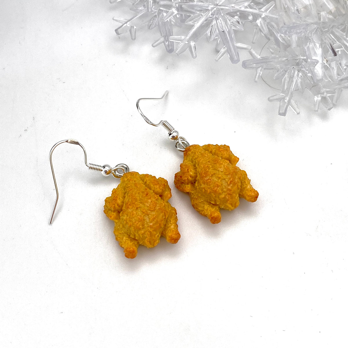 Fried Chicken Turkey Earrings