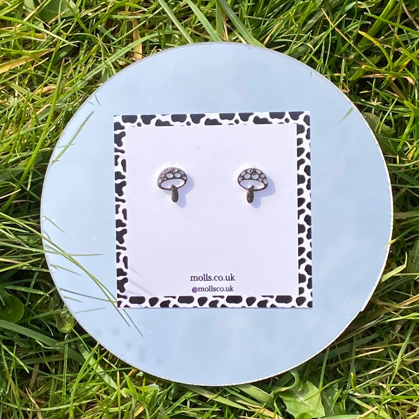 Mushroom Stud Earrings