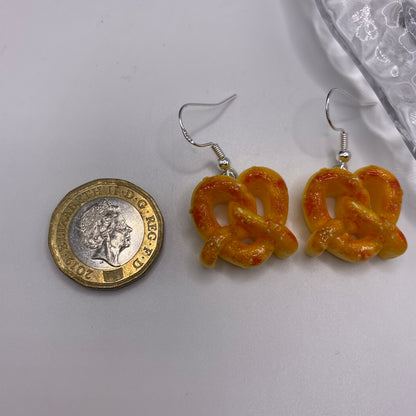 Pretzel Earrings