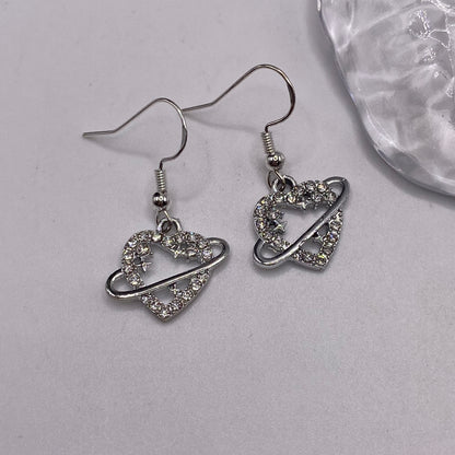 Sparkly Planet Earrings