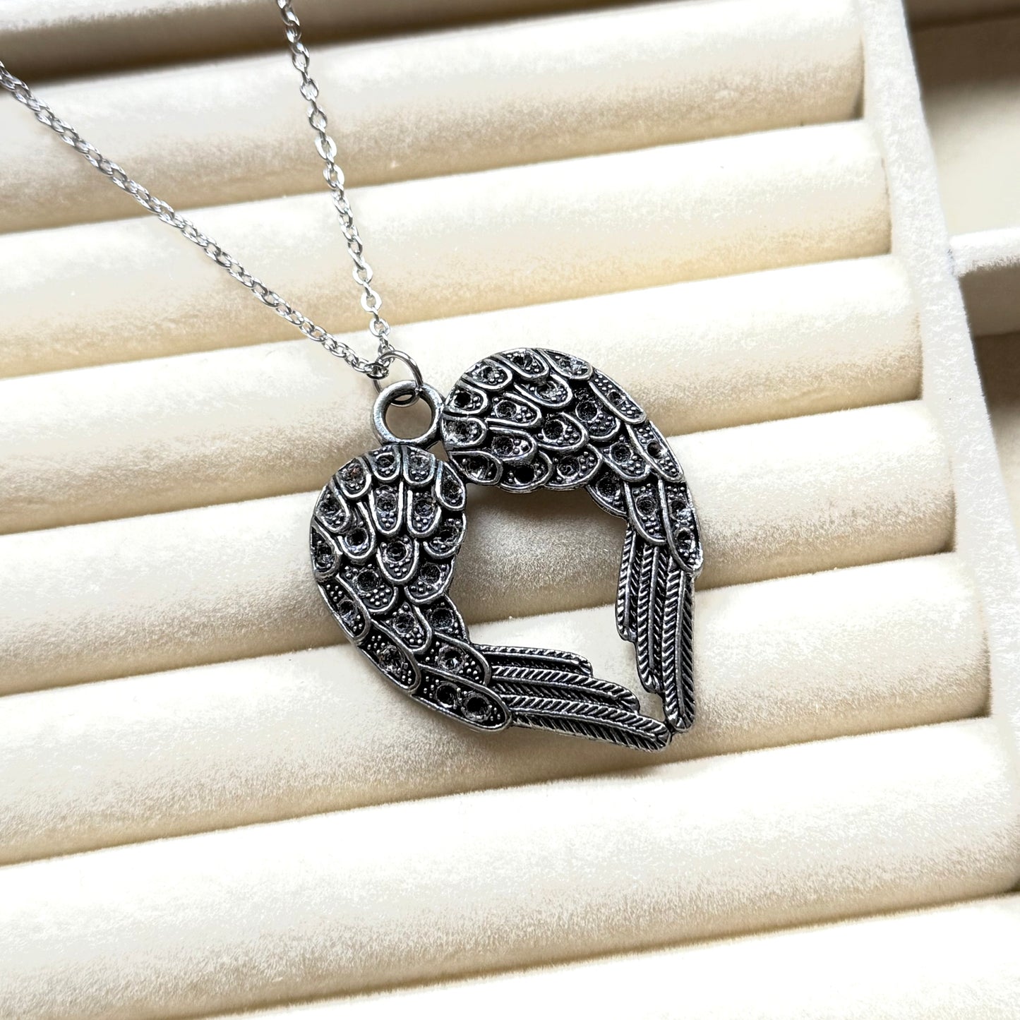Wing Heart Necklace
